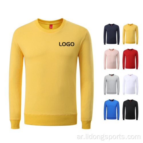 عالي الجودة مخصصة Crewneck للجنسين من النوع الثقيل